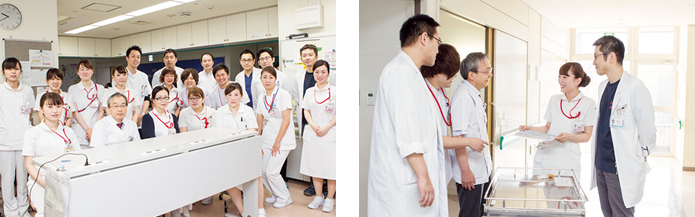写真 6A病棟 消化器外科 移植外科の様子